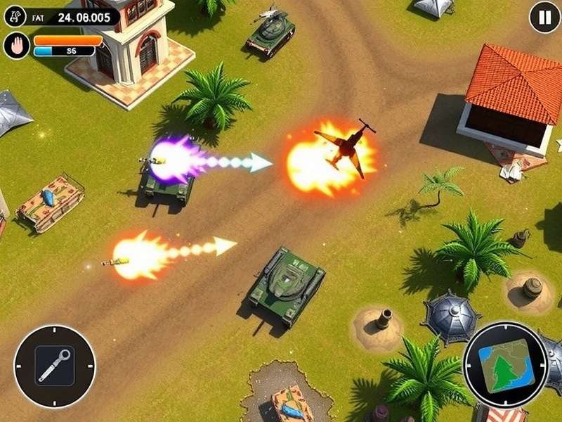 Indian Armored Onslaught Gameplay Screenshot